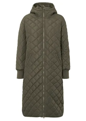 Abrigo acolchado oversize Verde oliva
