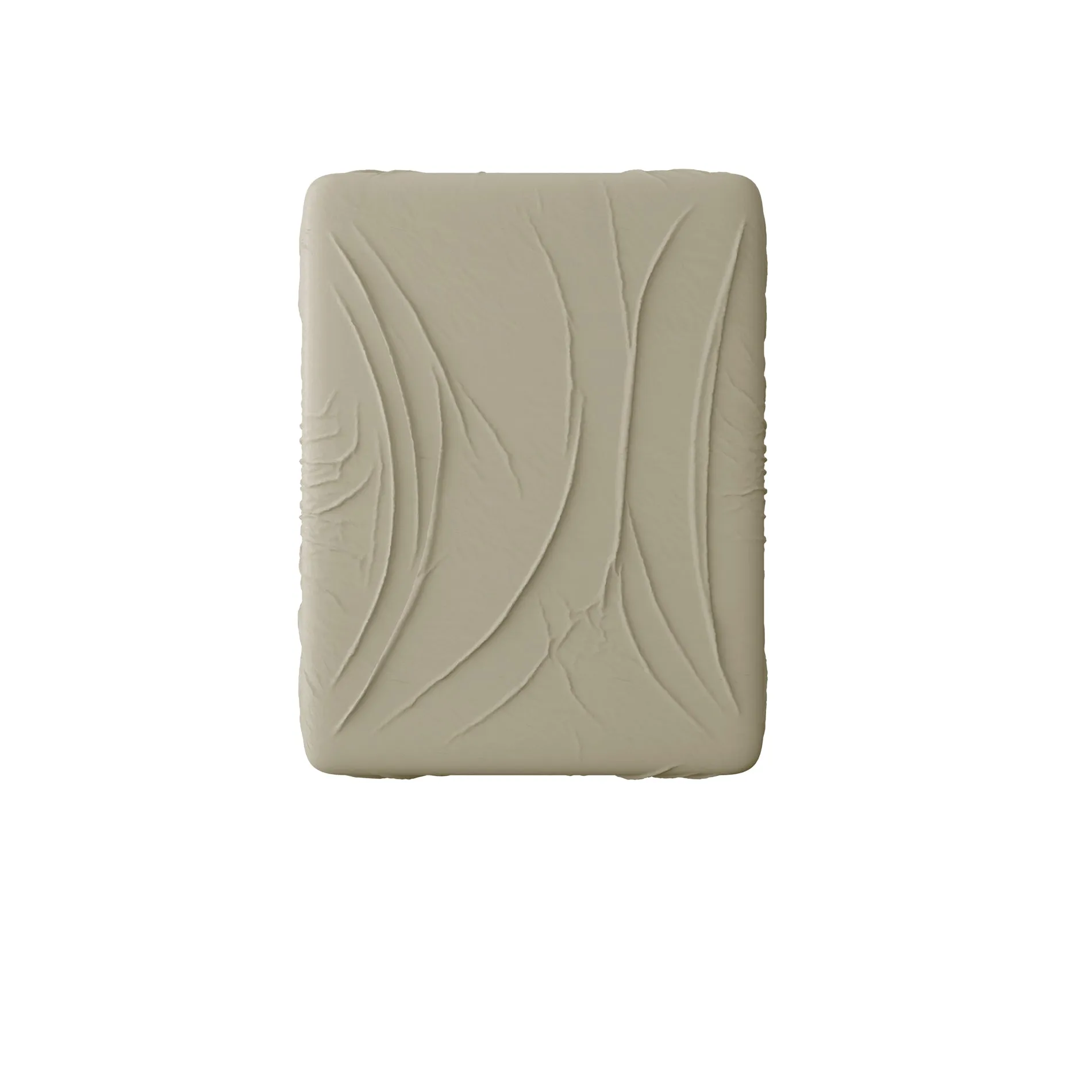 Bajera Lisa Satén Verde Oscuro Cama 105