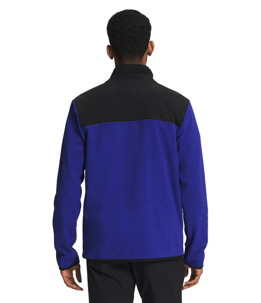 Buzo Para Hombre Tka Glacier 1/4 Zip Polar Color Azul The North Face