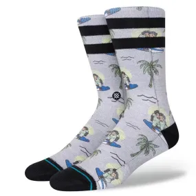 Calcetines Stance: Surfing Monkey (Grey)