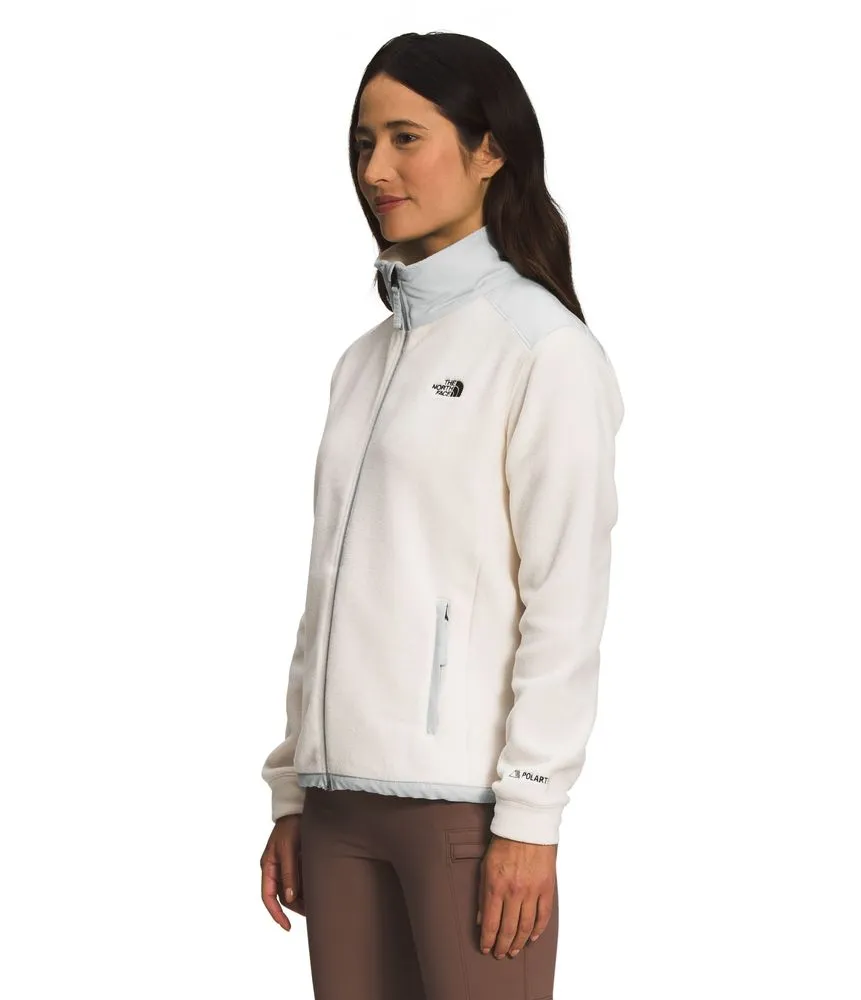 Chaqueta Alpine Polartec 200 Fz Polar Blanca Mujer The North Face