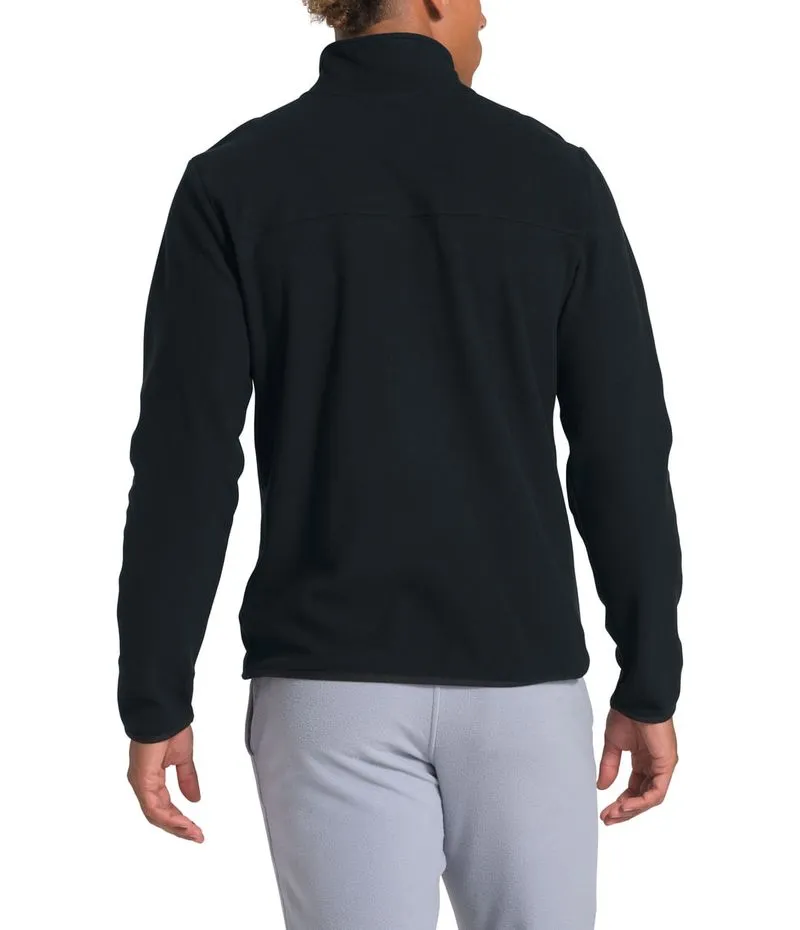 Chaqueta Tka Glacier Full Zip Polar Negra Hombre The North Face