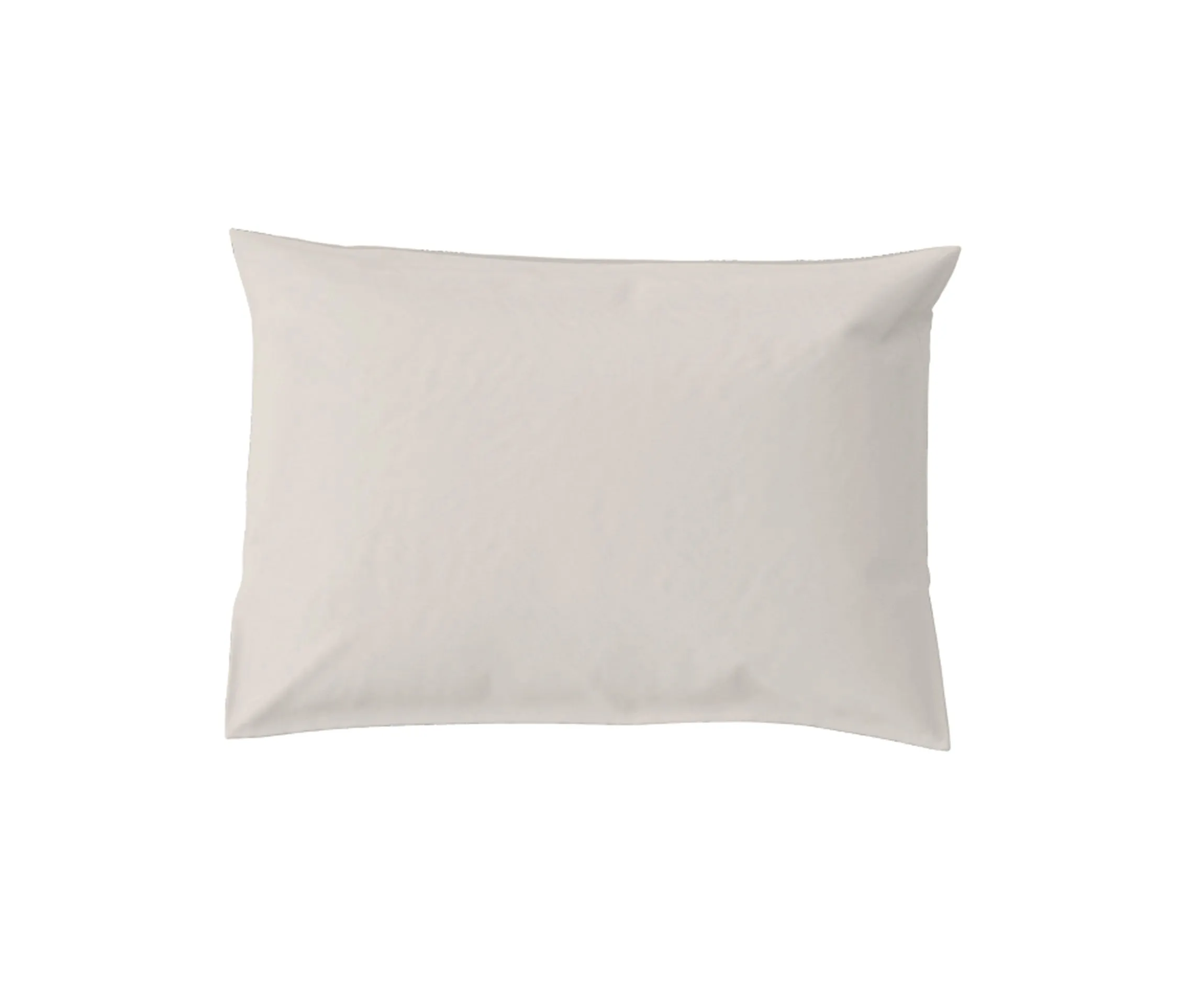 Funda Almohada Lisa Satén Beige Cama 200