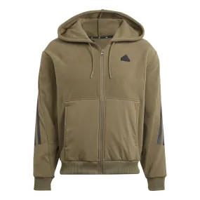 Future Icon 3 Stripes Sudadera Con Cremallera Hombres