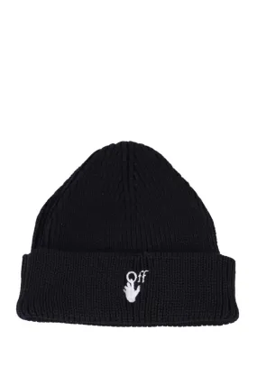 Gorro de lana negro Hand Off