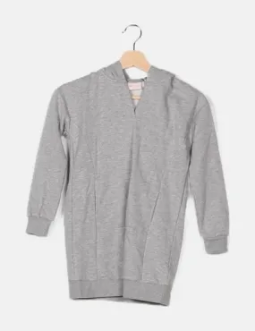 KIDS ONLY Vestido sudadera gris