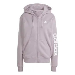 Linear French Terry Sudadera Con Cremallera Mujeres
