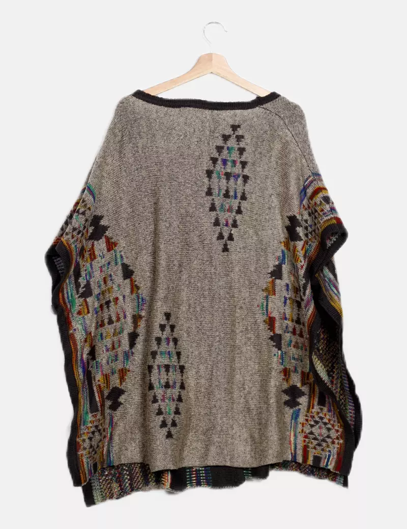 MD Woman Capa y poncho de punto