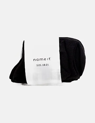 Name it Pack calcetines negros