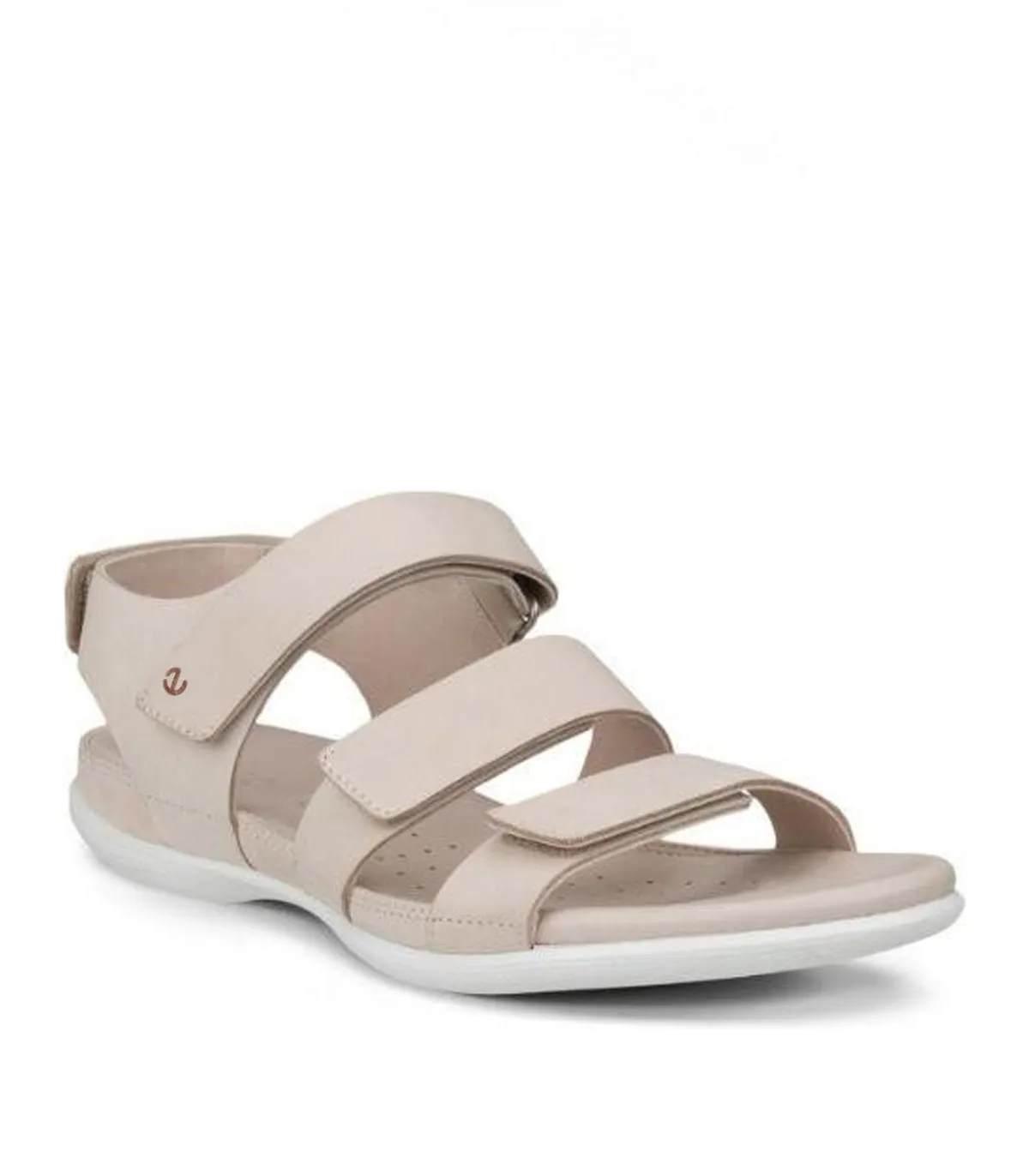 SANDALIAS PLANAS MUJER DE PIEL ROSA ECCO FLASH 243943