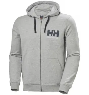 Sudadera con cremallera Helly Hansen Hh Logo Full Zip Hoodie (grey Melange) Men