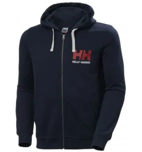 Sudadera con cremallera Helly Hansen Hh Logo Full Zip Hoodie (navy) Hombre