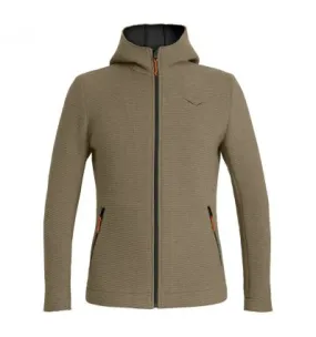 Sudadera con cremallera Salewa Sarner 2L Wool (Light Bungee Cord) para hombre