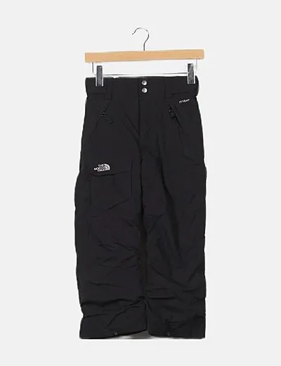 The North Face Pantalón polar negro