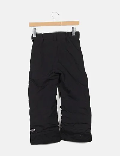 The North Face Pantalón polar negro