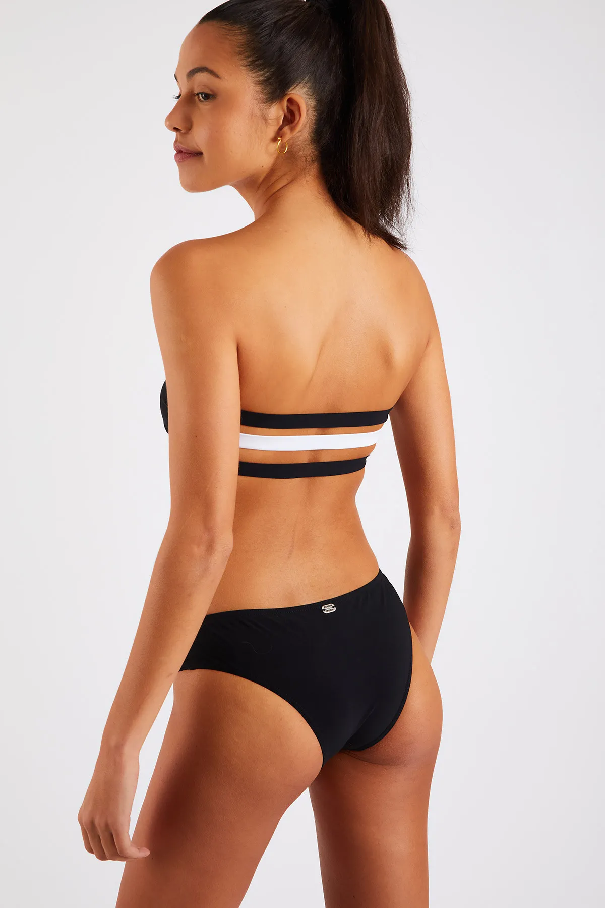 Traje de baño de 2 piezas negro Chill & Joya Socal